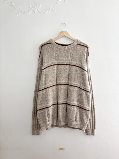 Haggar Plaid patterned sweater (XL)