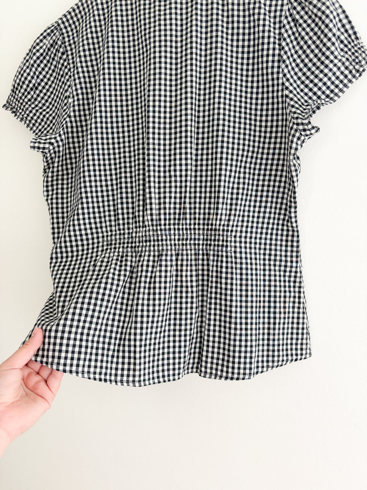 Vintage Gingham Top (L)