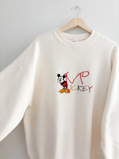 Vintage Mickey Crewneck (XL)