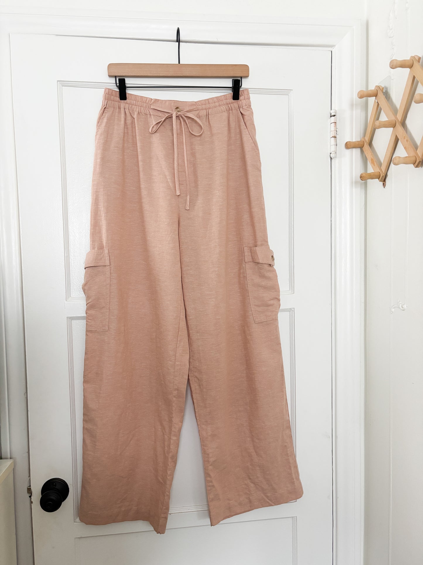 And Now This Easy Cargo Wide Leg Pants (M)