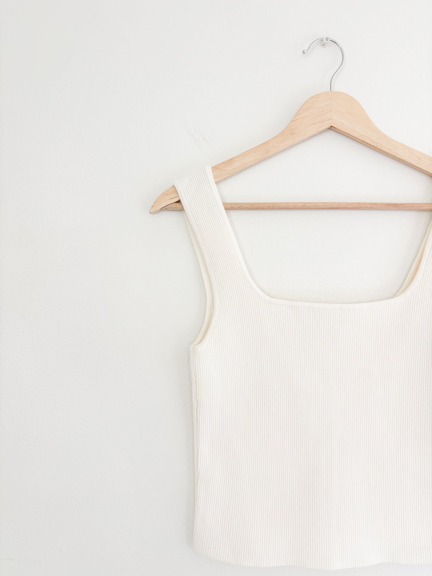 Reformation Julia Ribbed Sweater Tank (S)