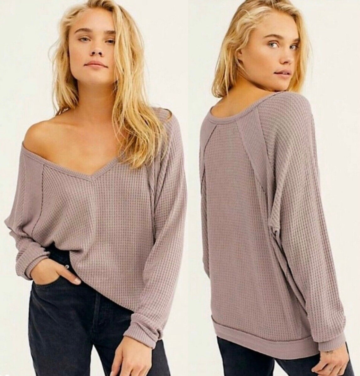 Free People Santa Clara Thermal Top