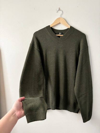 Uniqlo Olive Sweater