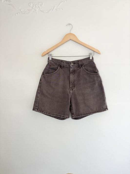 Vintage Riveted By Lee Brown Shorts (26”)