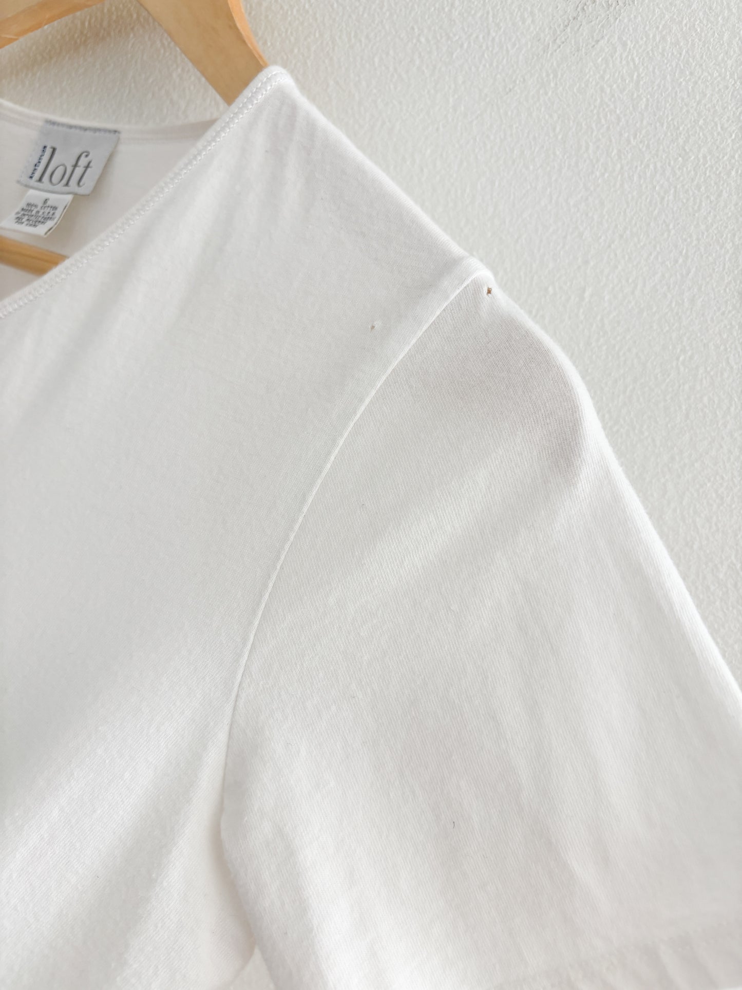 Vintage Ann Taylor Loft Cotton Tee (S)