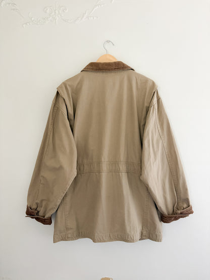 Vintage Flannel Lined Chore Coat (M)