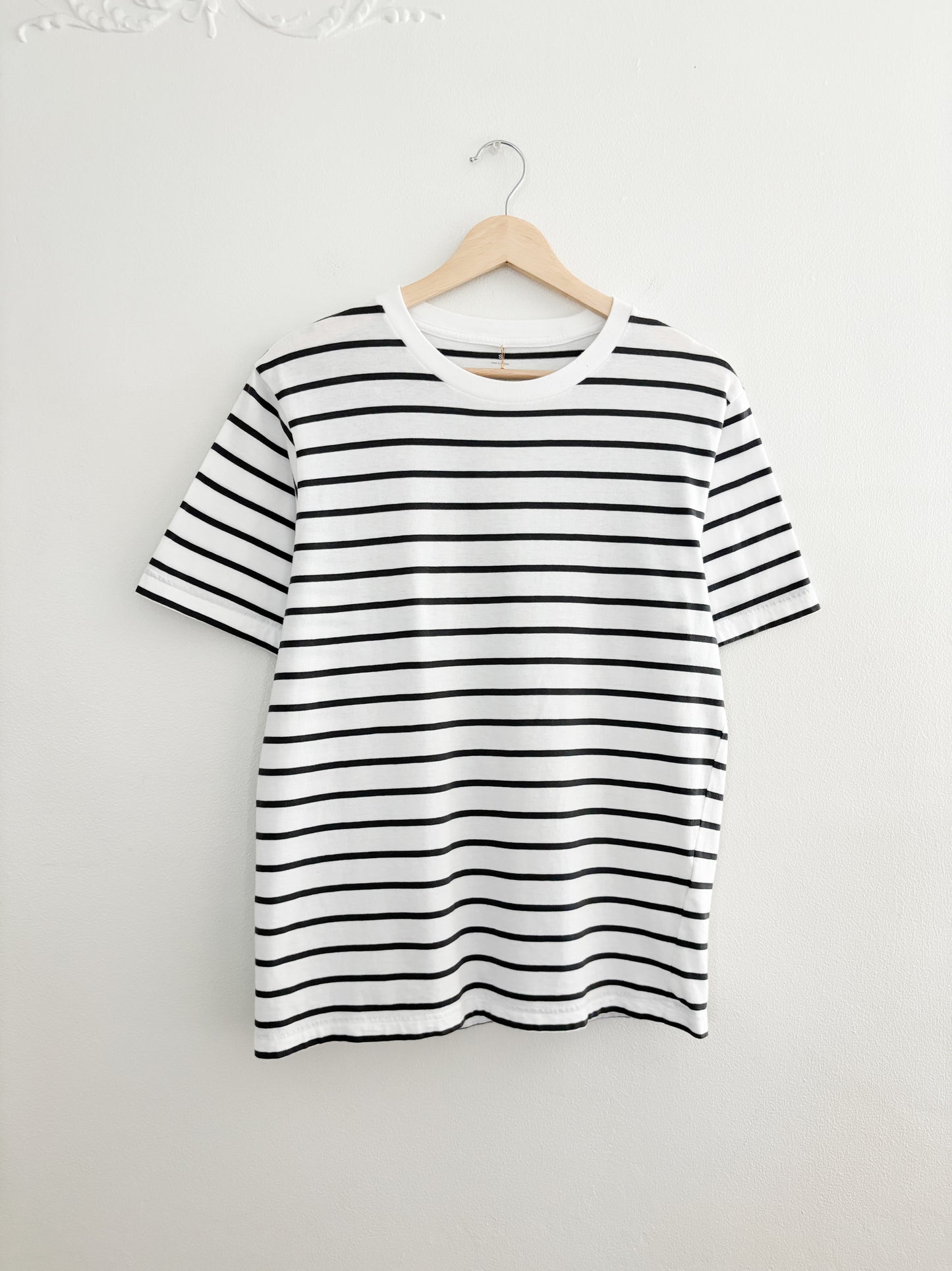 Striped Cotton Tee (S)