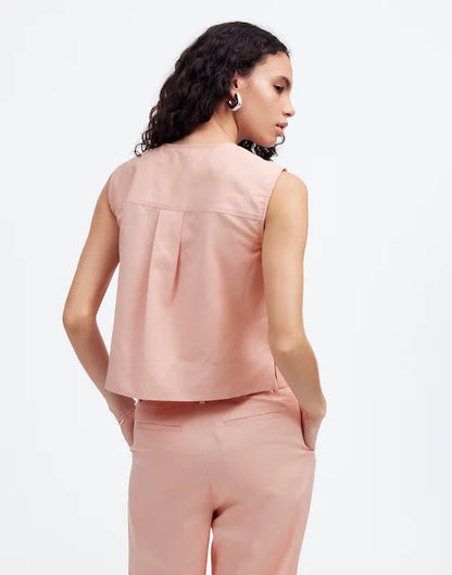 NWT Madewell Crop Cargo Pocket Top (S)