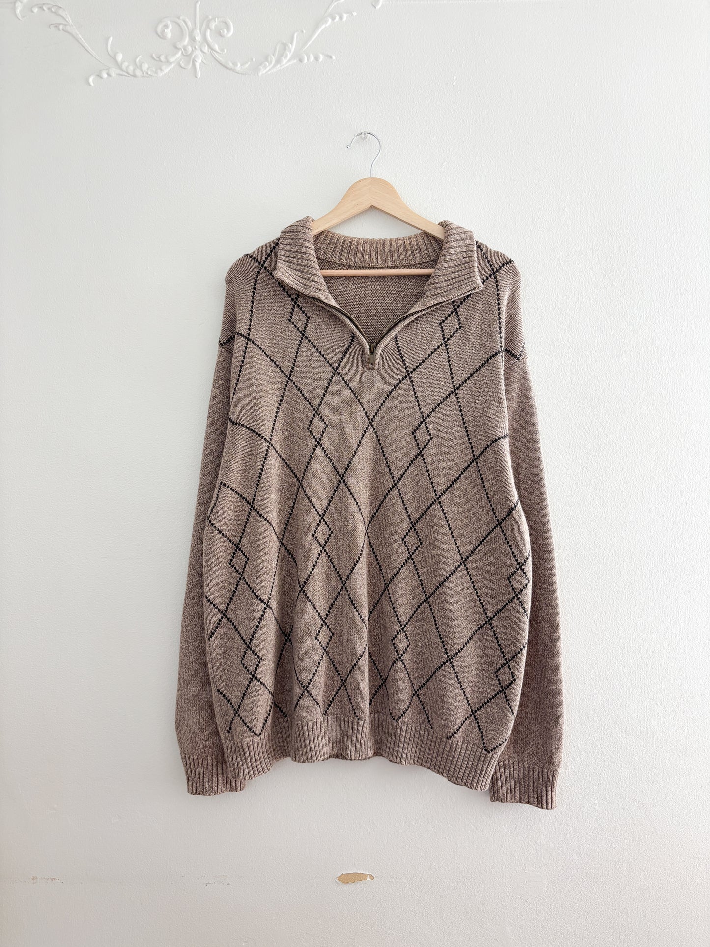 Vintage quarter zip sweater