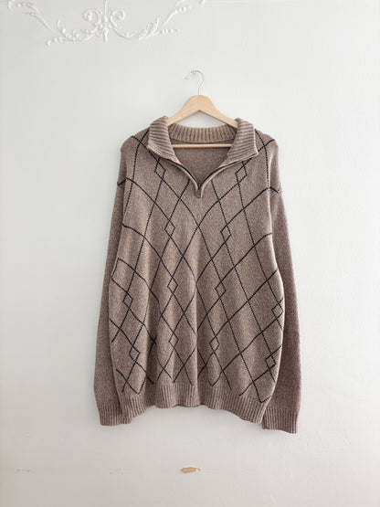 Vintage quarter zip sweater
