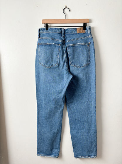 Madewell Curvy Perfect Vintage Straight Jeans