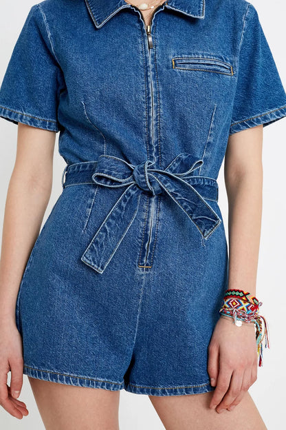 Urban Outfitters Denim Romper (M)