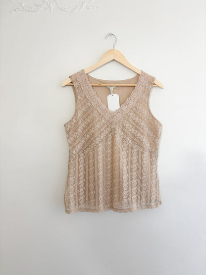 Vintage J Jill Lace Tank (MP)