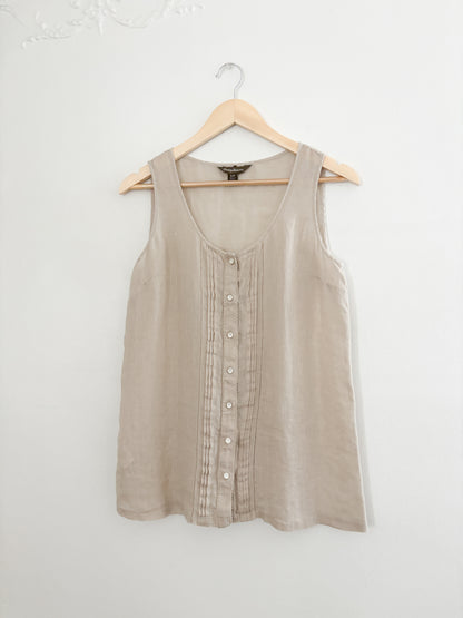 Tommy Bahama Linen Tank Top (S)