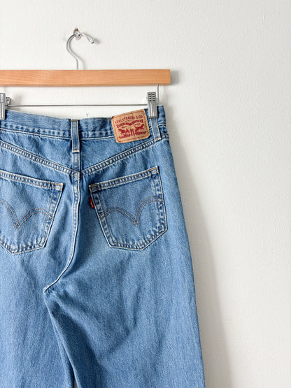Levis High Waisted Straight Jeans