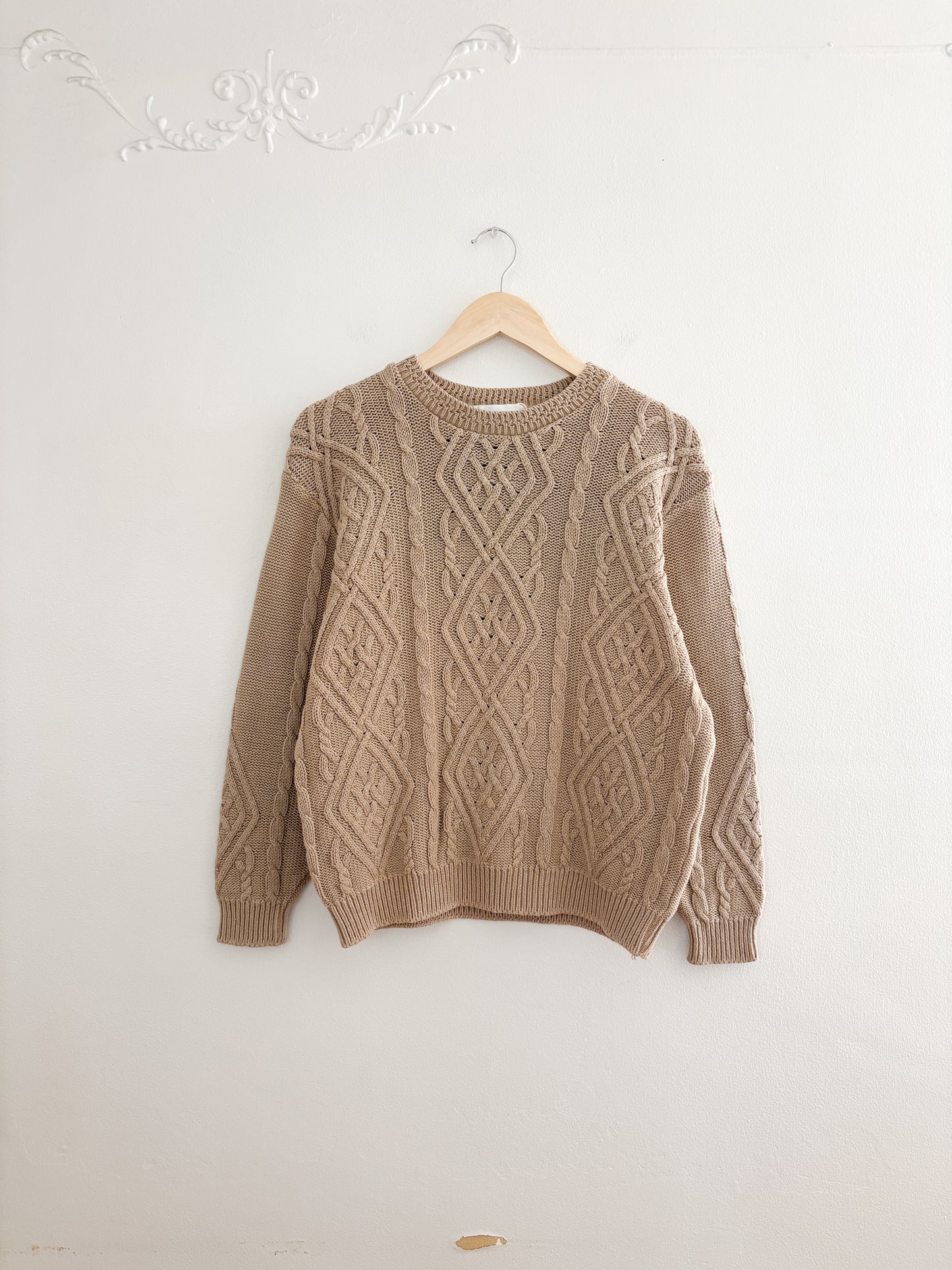 Vintage Talbots Cable Knit Sweater (S)