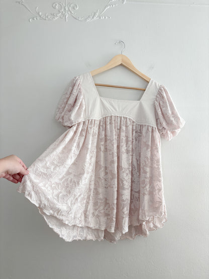 Free People Floral Baby Doll Top (M)
