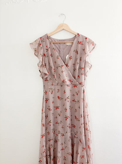NWT Altar’d State mauve floral dress (S)