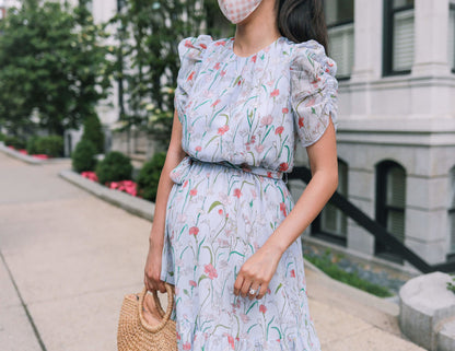 Banana Republic floral dress (S/M)