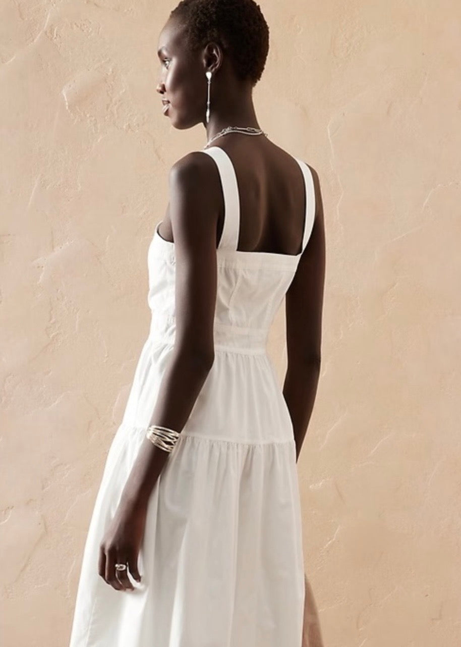 Banana Republic Tiered Dress (L/XL)