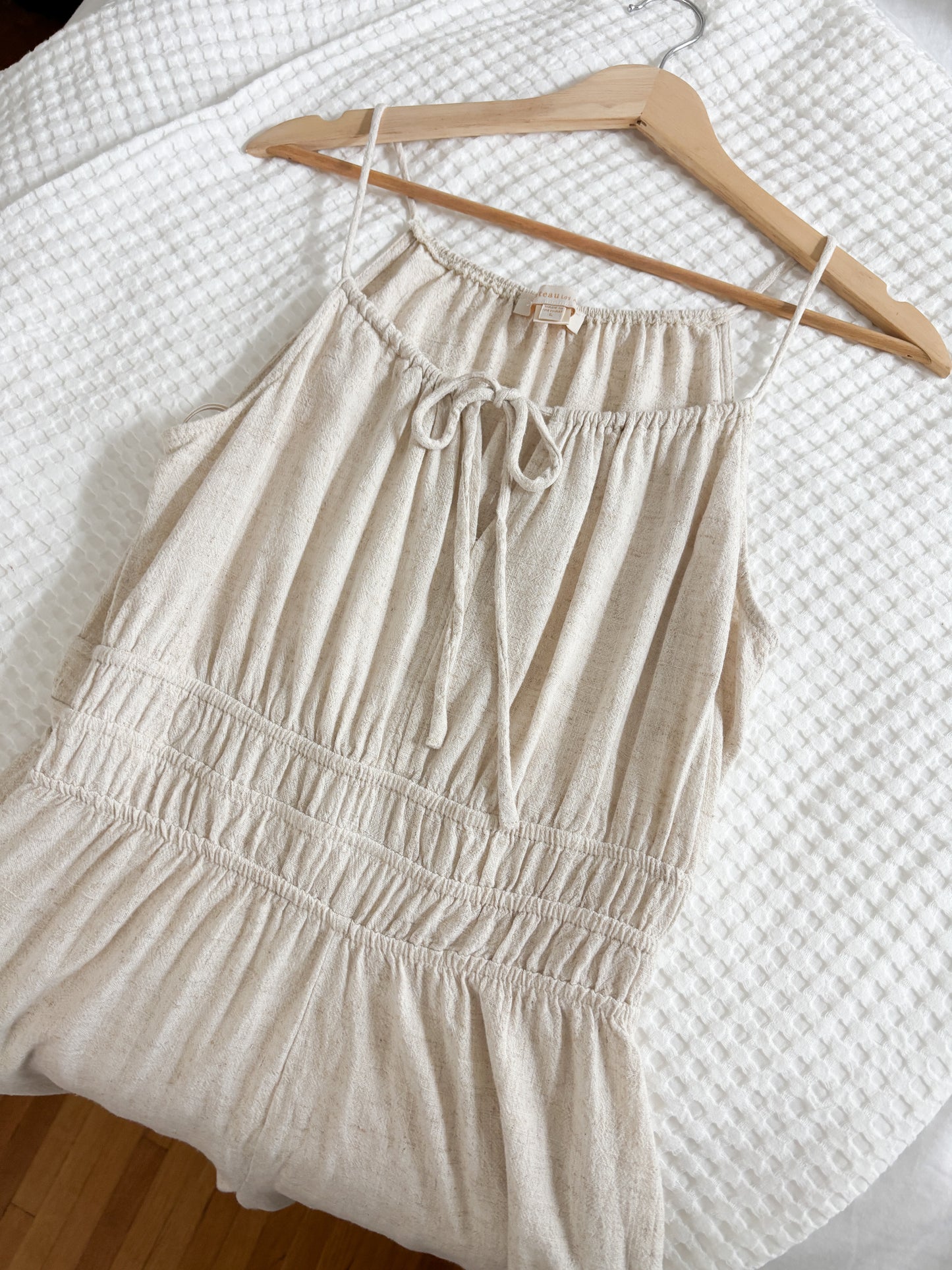 Linen Blend Jumpsuit