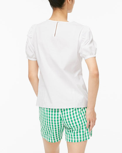 J Crew Puff Sleeve Blouse (M)
