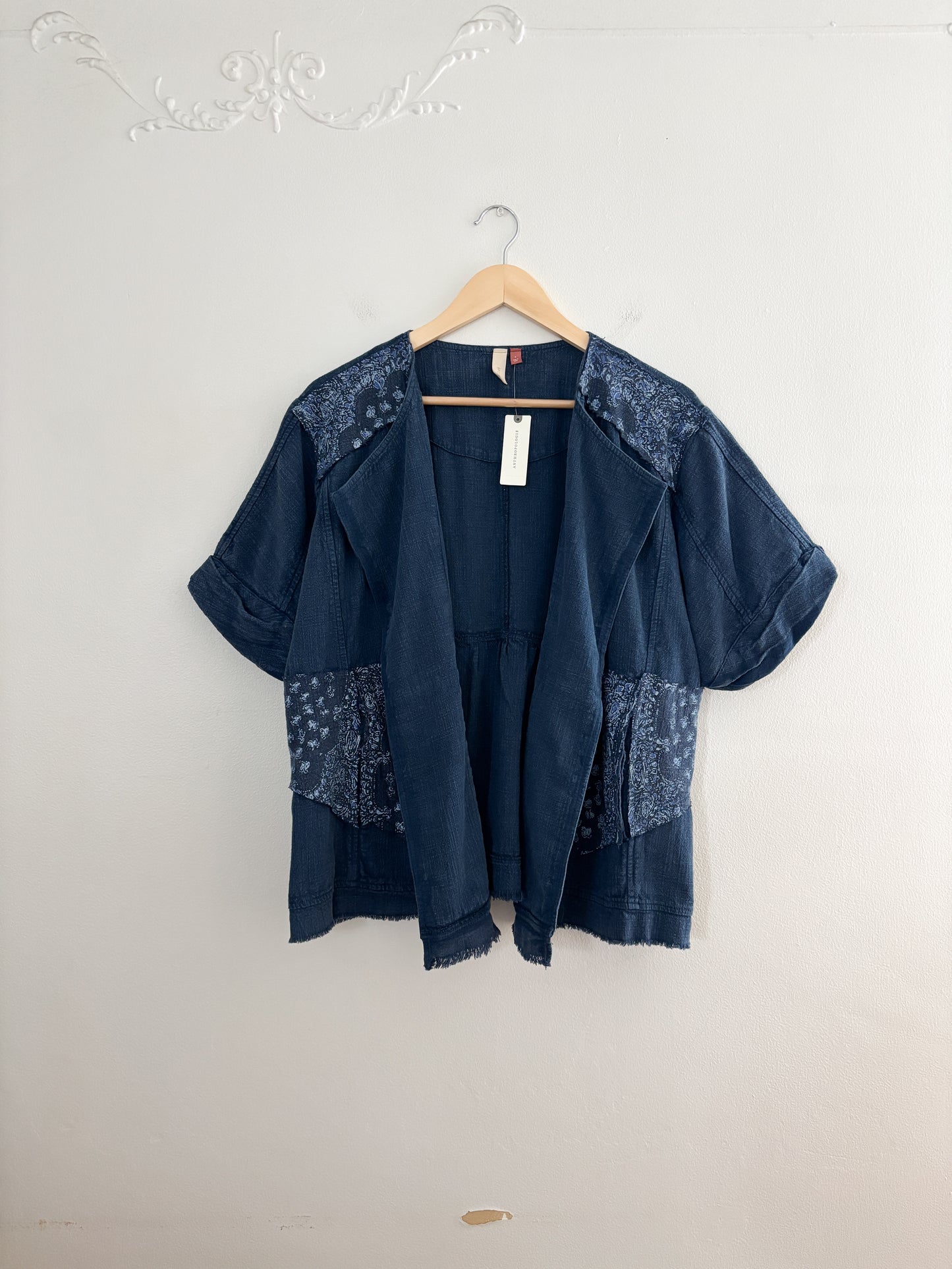 NWT Pilcro Denim Kimono Jacket (S)