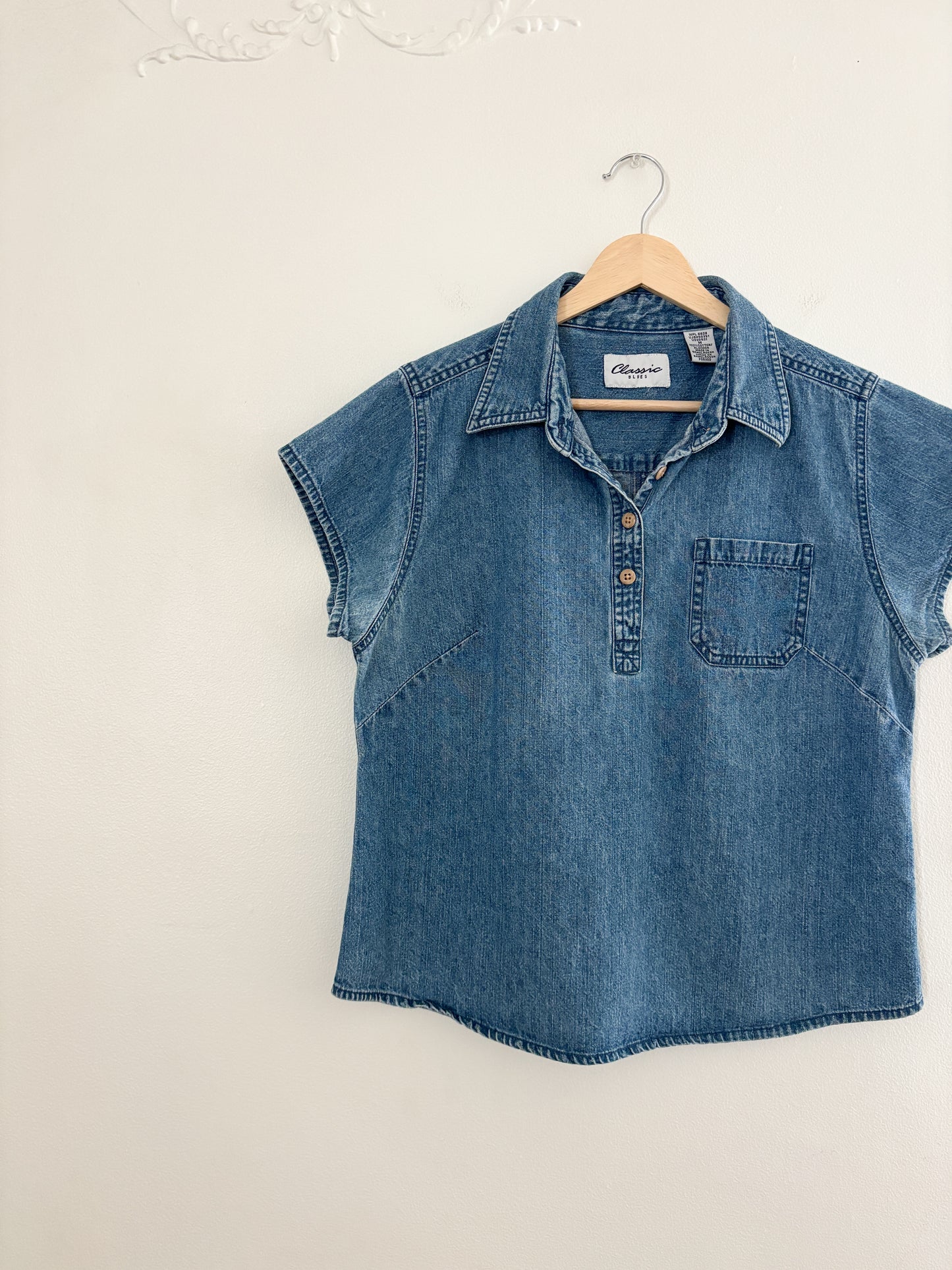 Vintage Denim Top (M)