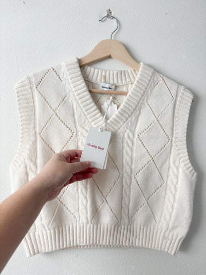 NWT Sunday Best Winston sweater vest