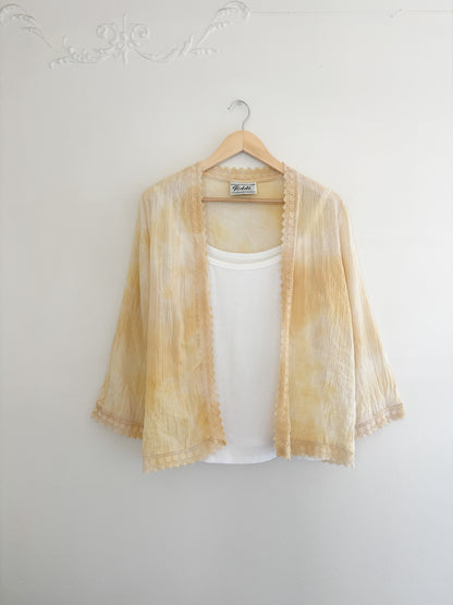 Vinatge Tie Dye Open Duster