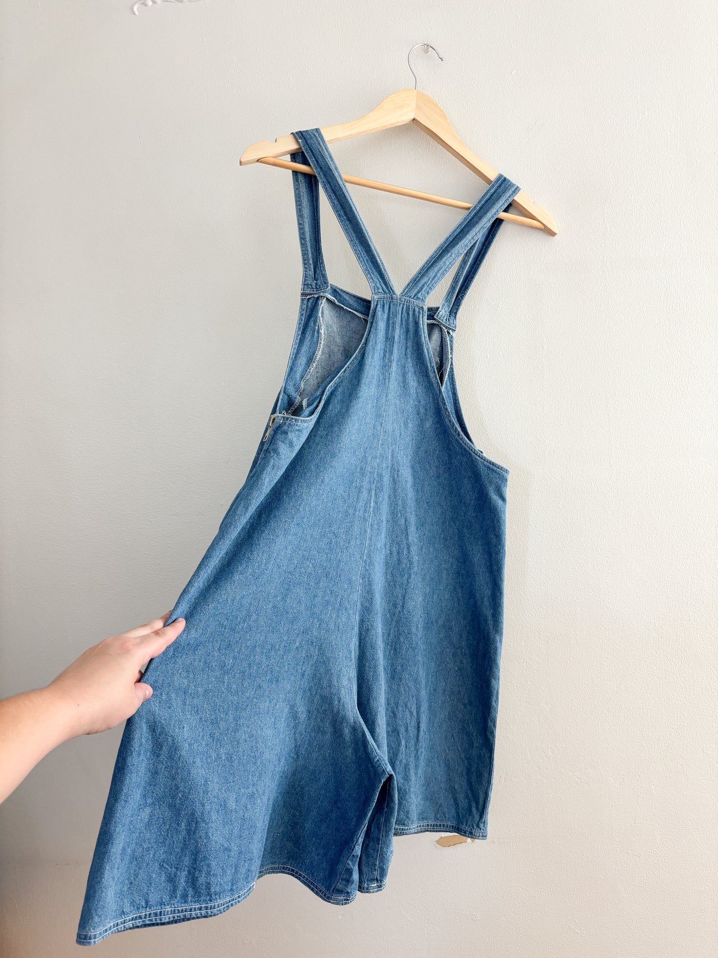 Vintage Denim Overalls (M)