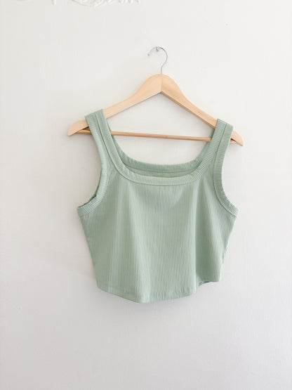 Madewell Ribbed Tank Top (L)