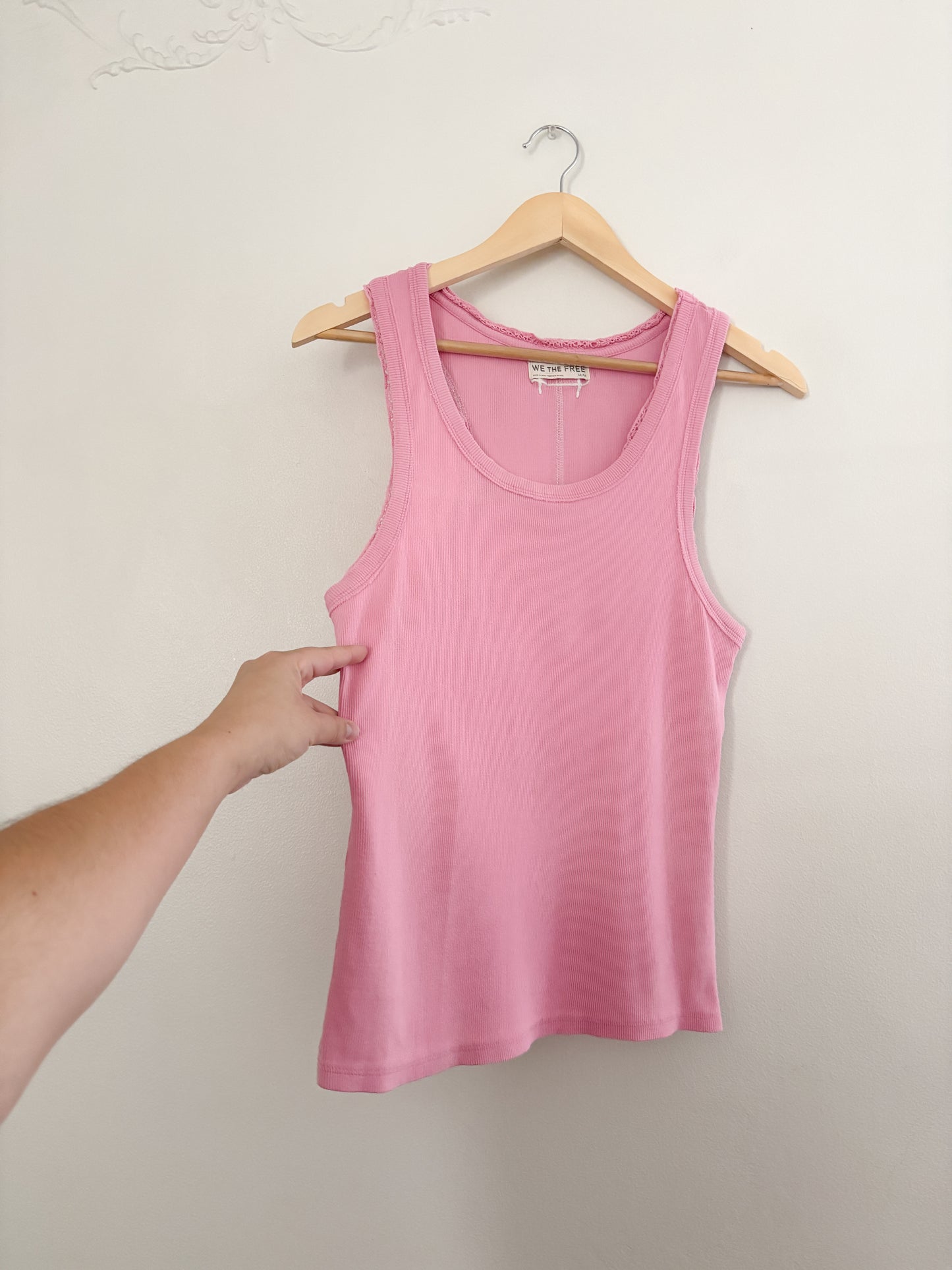 Free People Pink Tank Top (M)