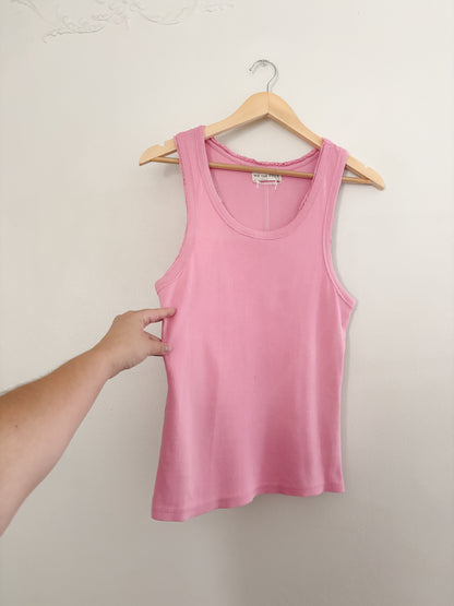 Free People Pink Tank Top (M)