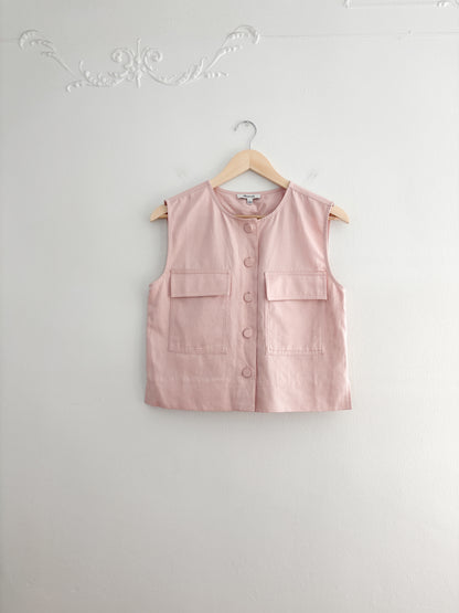 NWT Madewell Crop Cargo Pocket Top (S)