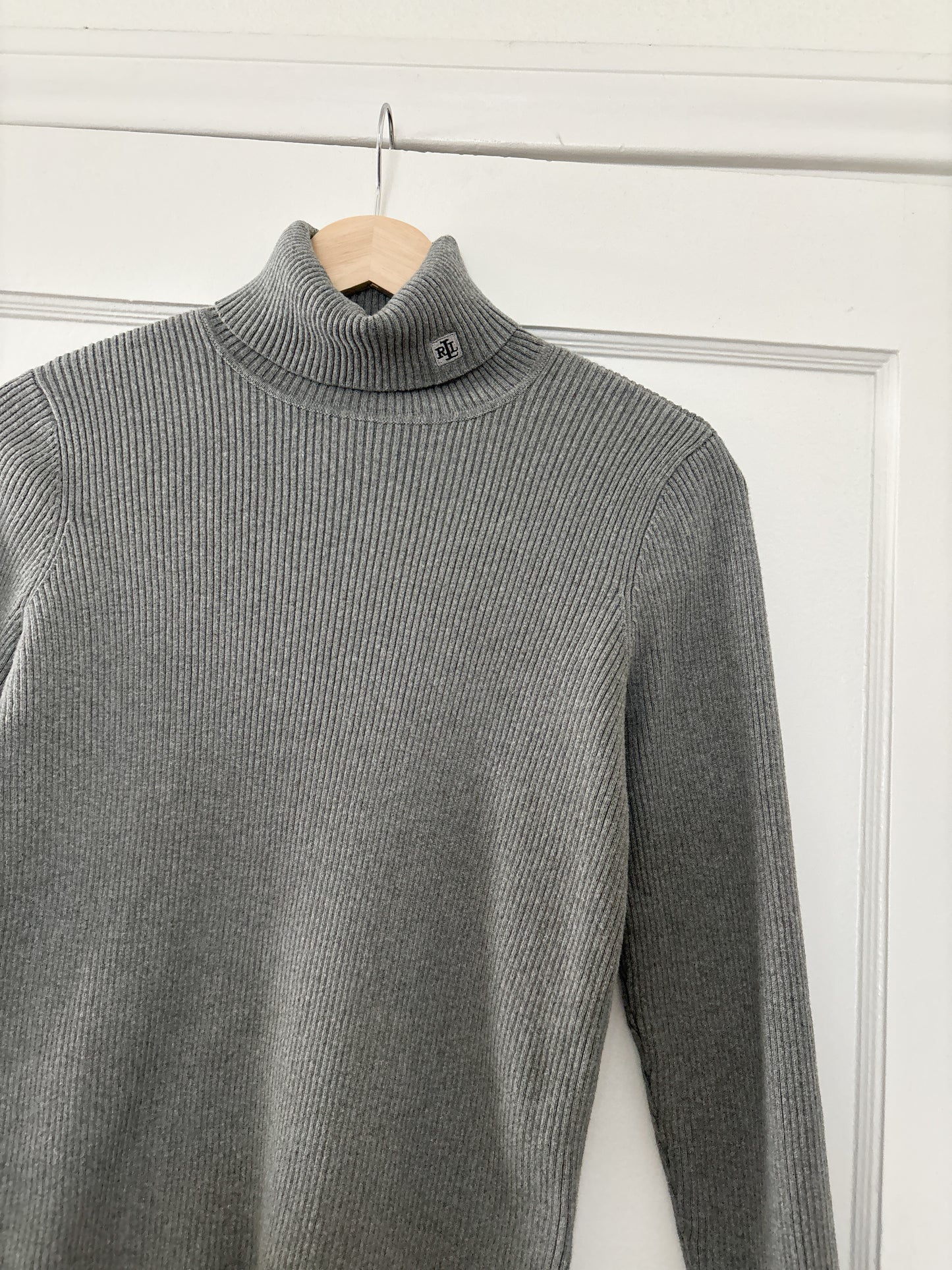 Vintage Ralph Lauren ribbed turtleneck (S)