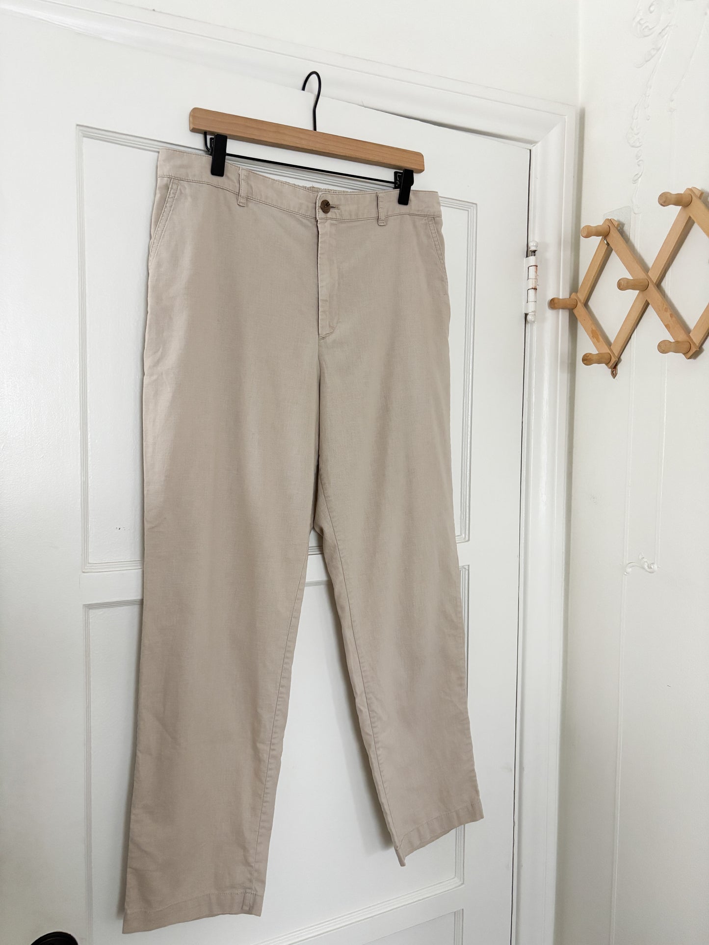Uniqlo Relaxed Linen Blend Pants (L)