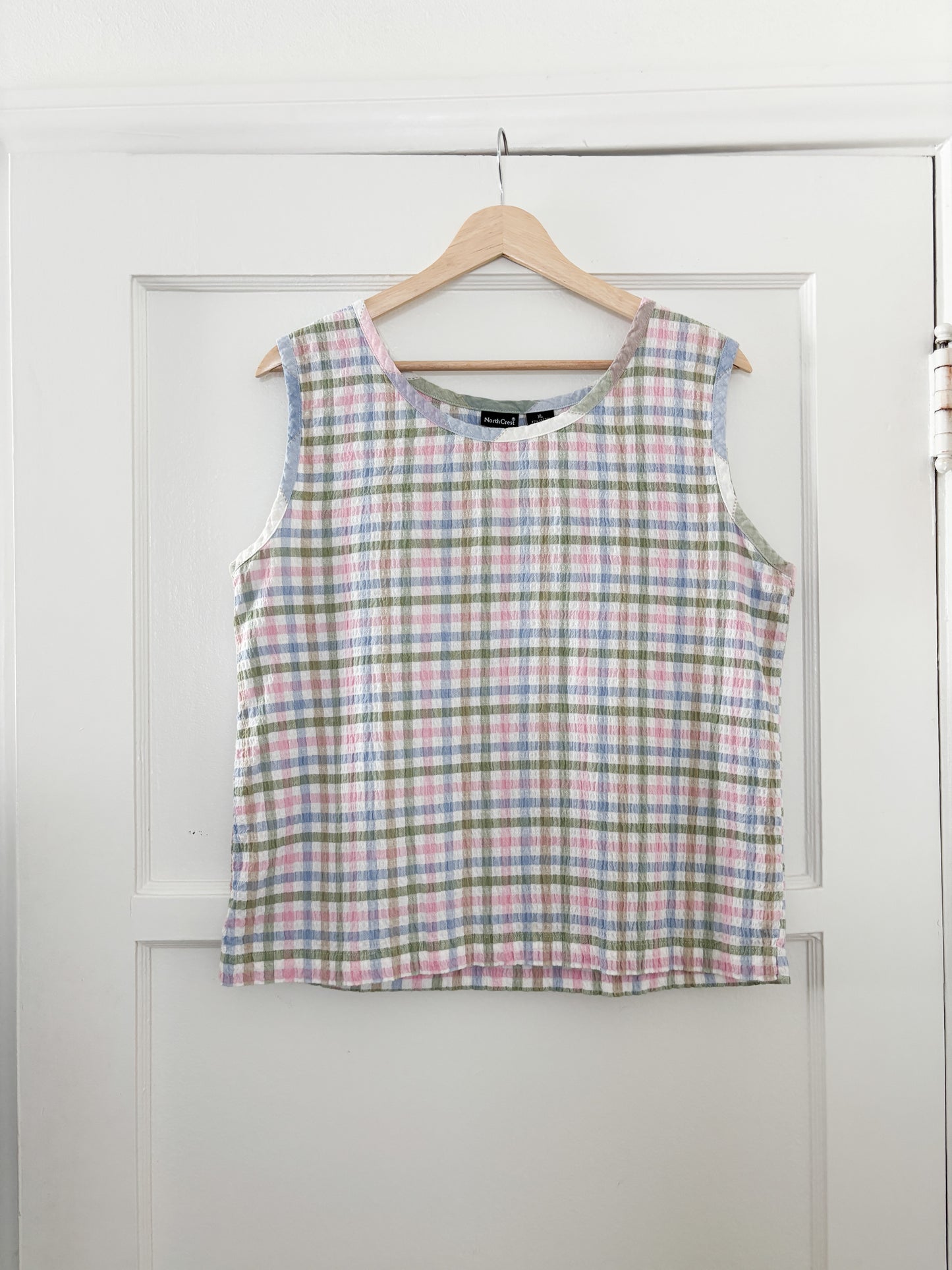 Vintage Gingham Tank (M/L)