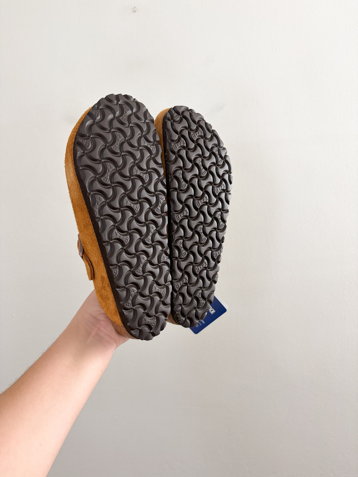 NWT Birkenstock Boston Suede Clogs