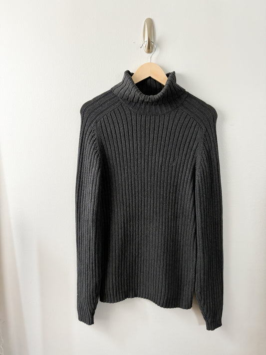 Nautica Ribbed Turtleneck Sweater (XL)