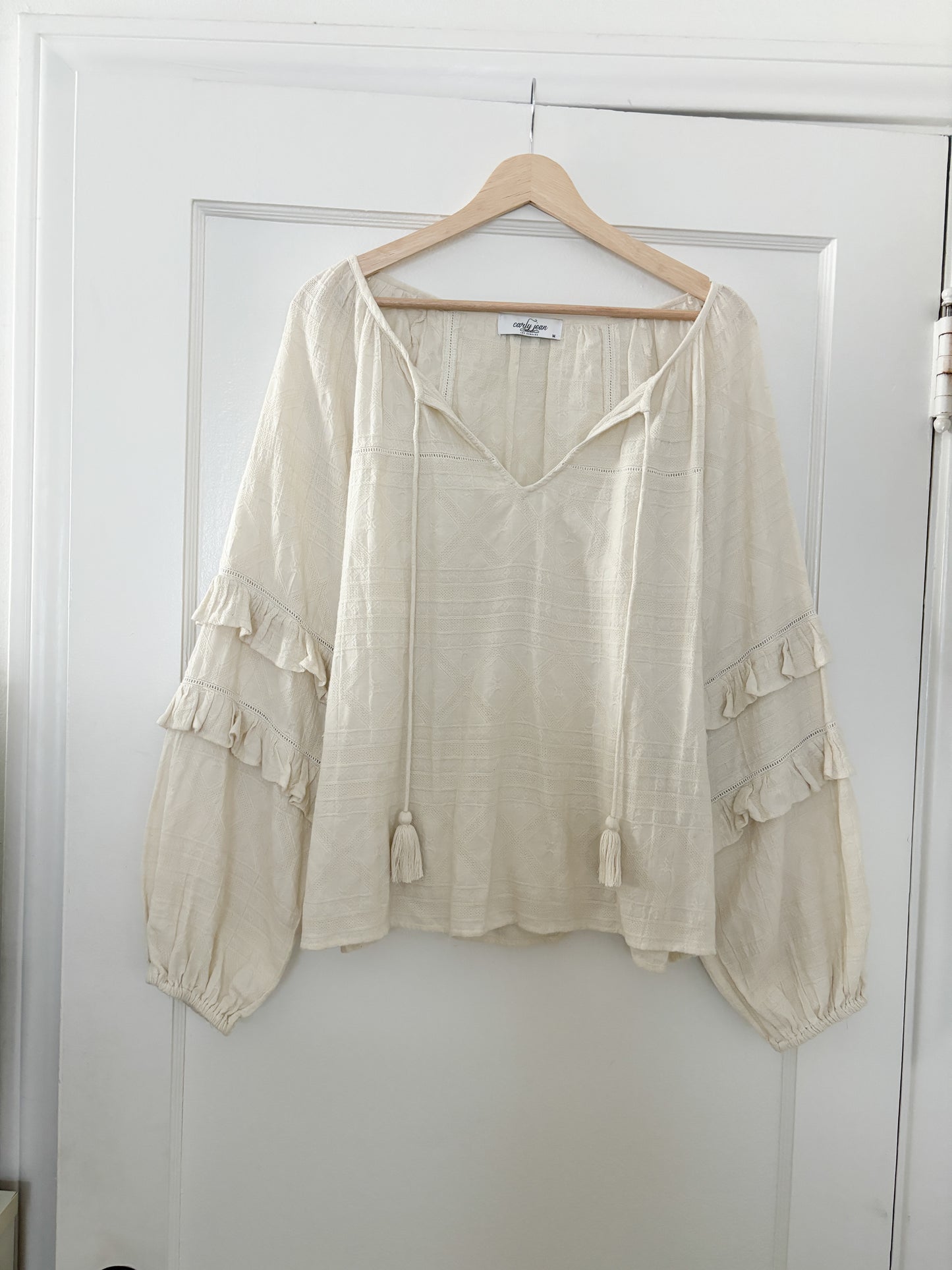 Carly Jean LA Halston blouse (M)
