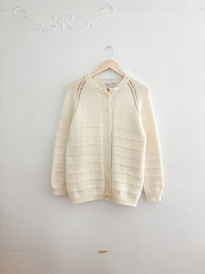 Vintage Handknit Cardigan (S)