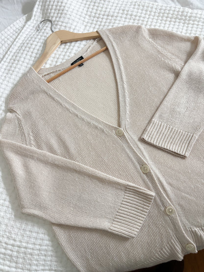 Talbots Linen Cardigan (XL)