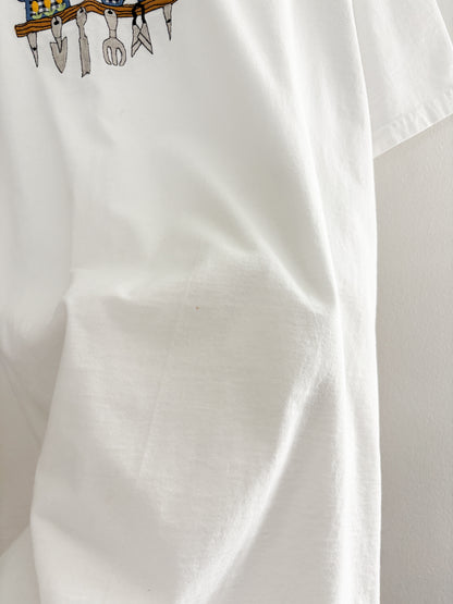 Vintage Embroidered Tee (L/XL)