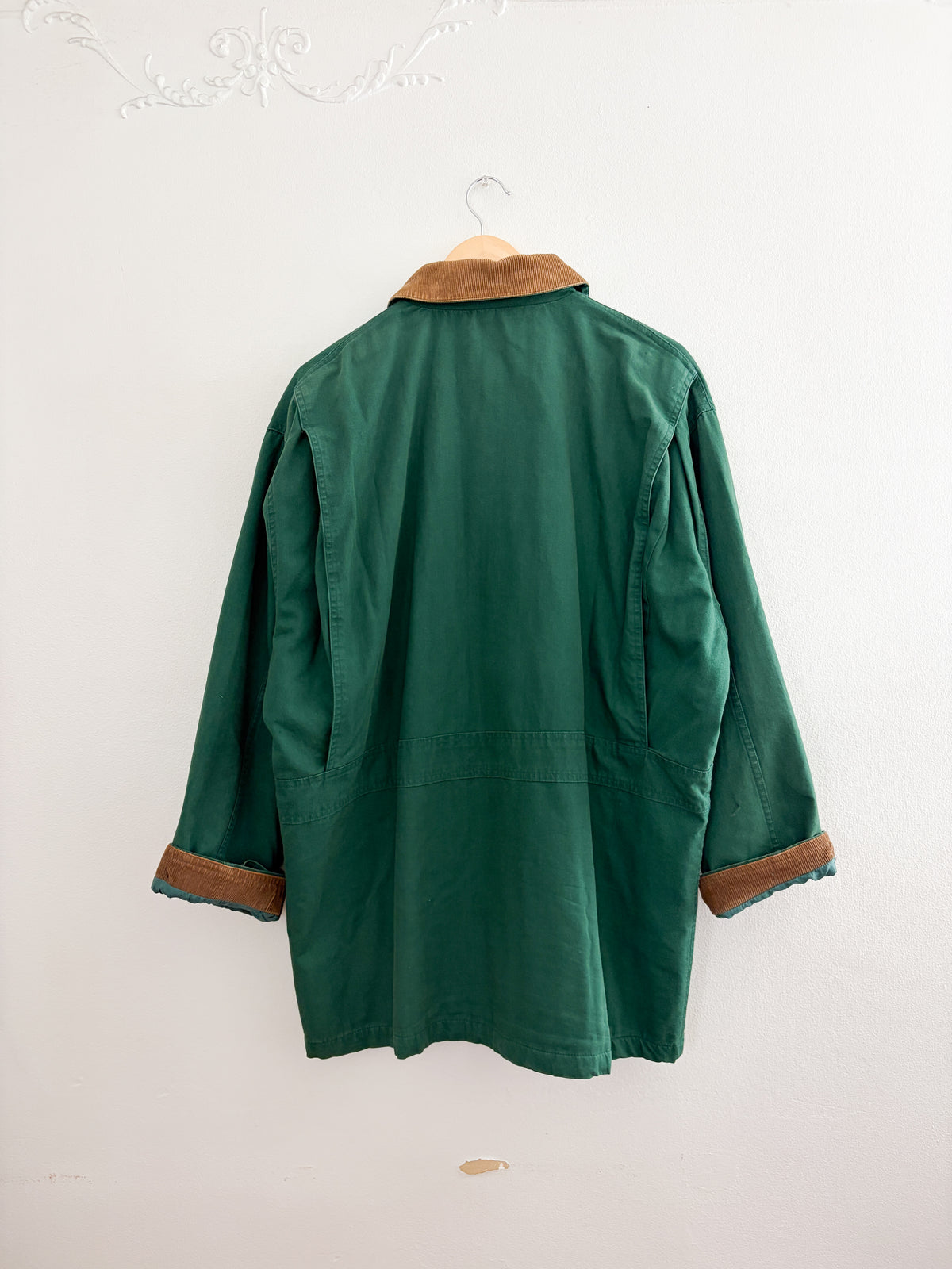 Vintage Green Chore Coat
