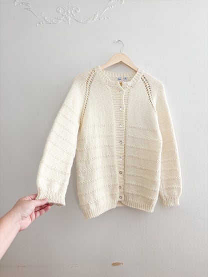 Vintage Handknit Cardigan (S)