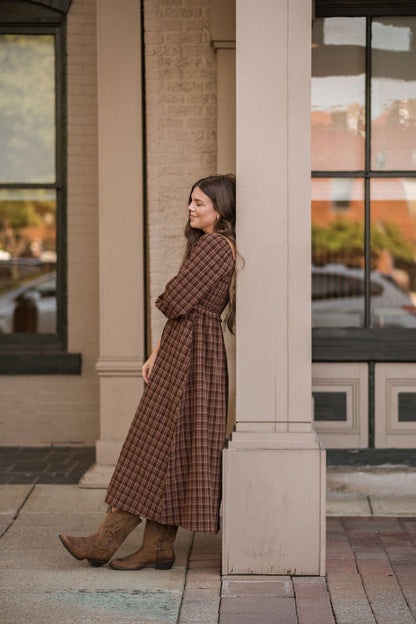 NWT Neuflora Gianna Plaid Dress (XL)