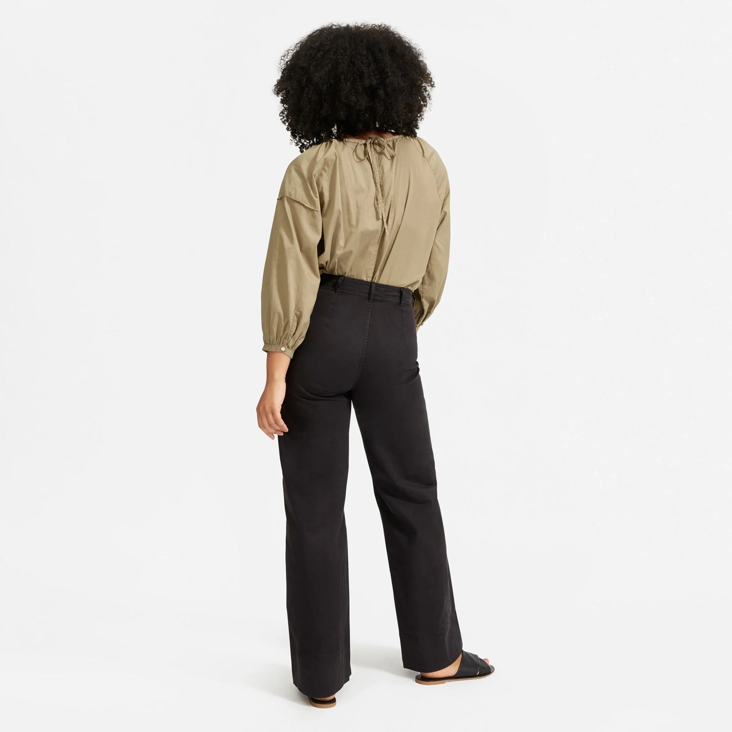 Everlane Lightweight Button-fly Wide Leg Chino Pants (14)