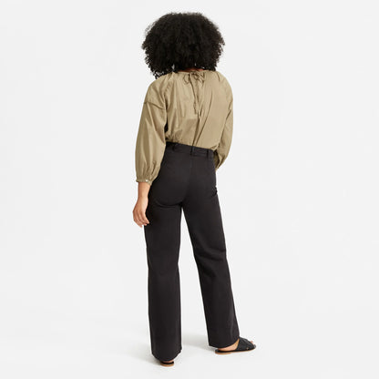 Everlane Lightweight Button-fly Wide Leg Chino Pants (14)