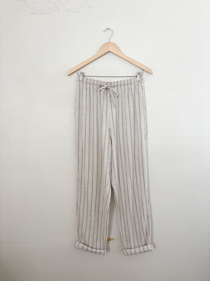 Vintage Striped Easy Pants (M)